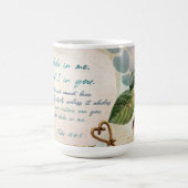 Bewahren Sie mich fruchtbares Glaubenszeitschrift  Kaffeetasse (Mittel)