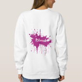 Bewahren Sie Ruhe, es ist Waage-Saison Sweatshirt (Rückseite)