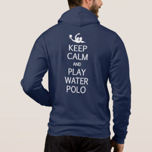 Bewahren Sie Ruhe & spielen Sie Wasserball benutze Hoodie