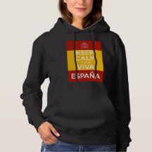 Bewahren Sie Ruhe und lang lebe Spanien