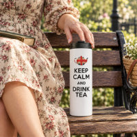 Bewahren Sie Ruhe und trinken Sie Tee - Thermotumb
