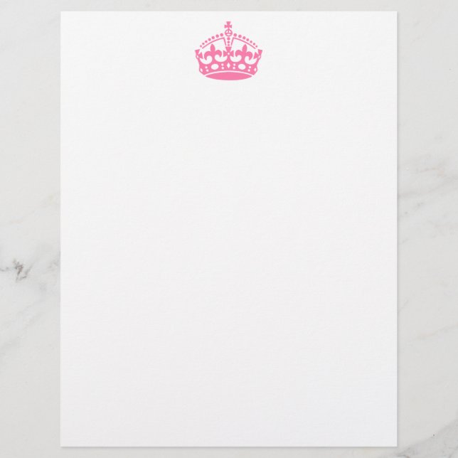 Bewahren Sie ruhig rosa Siegerkrone (Vorderseite)