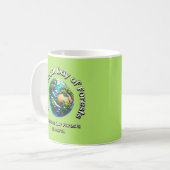Bewahren Sie unsere Wälder. Internationaler Tag de Kaffeetasse (Vorderseite Links)