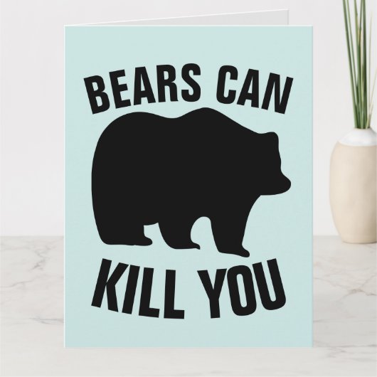 BEWAHREN ÜBER DER HÜGEL FUNNY ÜBERSICHTEN BIRTHDAY KARTE (Vorderseite)