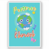 Bewahren und beerdigen Sie mich Aufkleber (Vorderseite)