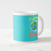 Bewahren und beerdigen Sie mich Jumbo-Tasse (Vorderseite Rechts)