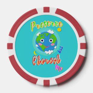 Bewahren und beerdigen Sie mich Pokerchips
