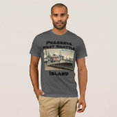 Bewahren West Seattle Island T - Shirt Luna Park (Vorne ganz)