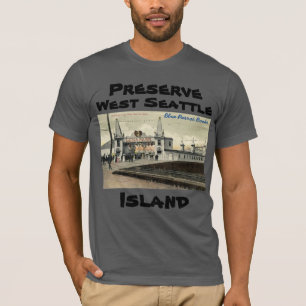 Bewahren West Seattle Island T - Shirt Luna Park