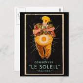 "Bewahrt Le Soleil" Vintage Werbung Postkarte (Vorne/Hinten)