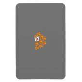 Bewährte, benutzerdefinierte Logo-Text-flexible Fo Magnet (Vertikal)