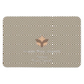 Bewährte, benutzerdefinierte Logo-Text-flexible Fo Magnet (Horizontal)