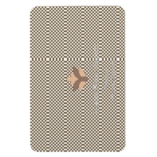 Bewährte, benutzerdefinierte Logo-Text-flexible Fo Magnet (Vertikal)
