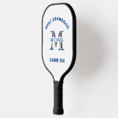 Bewährte Bezeichnung für Monogramm Pickleball Schläger (Links)
