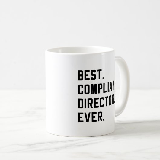 Bewährte Compliance Director Kaffeetasse (VorderseiteRechts)