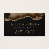 Bewährte Karte für Braunen und Gold (Vorderseite)