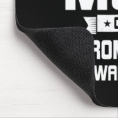 Bewährte Mama Krieger einer Fibromyalgie Bewusstse Mousepad (Ecke)