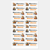 Bewährte Niedliche Konstruktionsbezeichnungen Etiketten (Blatt)