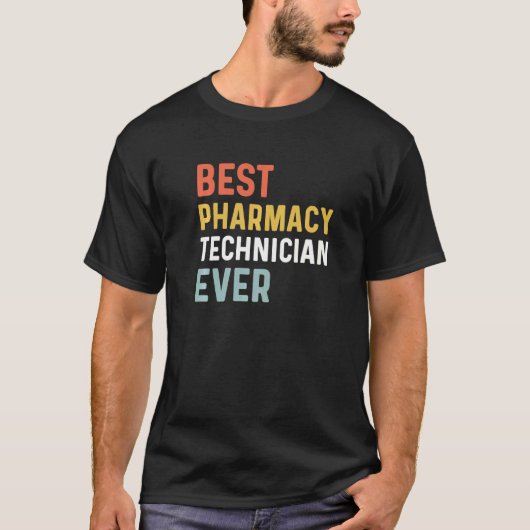 Bewährte Pharmacy Tech je Spaß Pharmacy Week Appre T-Shirt (Vorderseite)