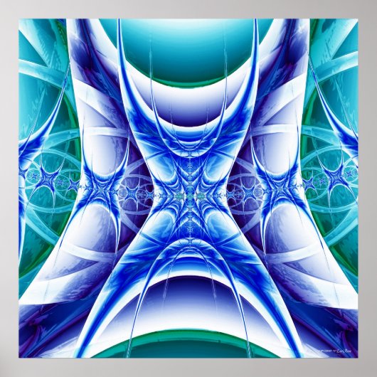 Bewährte Zahl 2 Poster (Vorne)