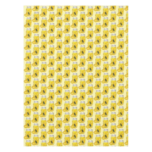 Bewahrte Zitronen Zitrusfrüchte Zuhause Canning Ja Tischdecke (Vorderseite)