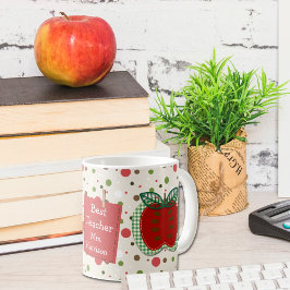Bewährter Lehrer Apple Personalisiert Kaffeetasse
