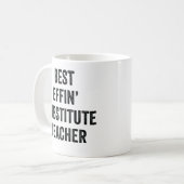 Bewährter Lehrer Kaffeetasse (Vorderseite Links)