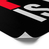 Bewährter Leid für immer Motivierend Poster (Ecke)