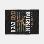 Bewährtes Buckin-Vater-Flag-Kleidungsstück je Camo Fleecedecke (Vorderseite (Horizontal))
