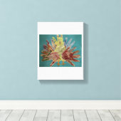 Bewahrung der Leinwand (Insitu (Holzboden))