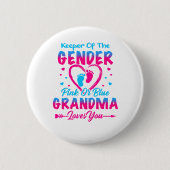 Bewahrung der Liebe Gender Pink oder Blue Oma Button (Vorderseite)