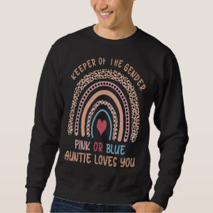 Bewahrung der Liebe zwischen Rosa und Blauen Tante Sweatshirt