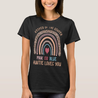 Bewahrung der Liebe zwischen Rosa und Blauen Tante T-Shirt