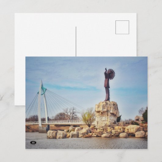 Bewahrung der Plains West View Postkarte (Vorne/Hinten)