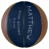 Bewahrung der Ringverkleidung Personalisiert Basketball (Vertikal)