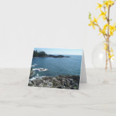 Bewahrung der Ruhe Karte (Gelbe Blume)