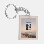 Bewahrung des Gedächtnistracks in der Liebe Schlüsselanhänger (Vorderseite links)