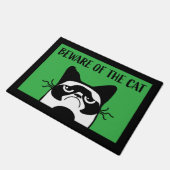 BEWAHRUNG DES KATTENBAD MAT FUßMATTE (Schrägansicht)