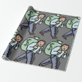 Bewahrung eines Geldbeutels Geschenkpapier (Ungerollt)