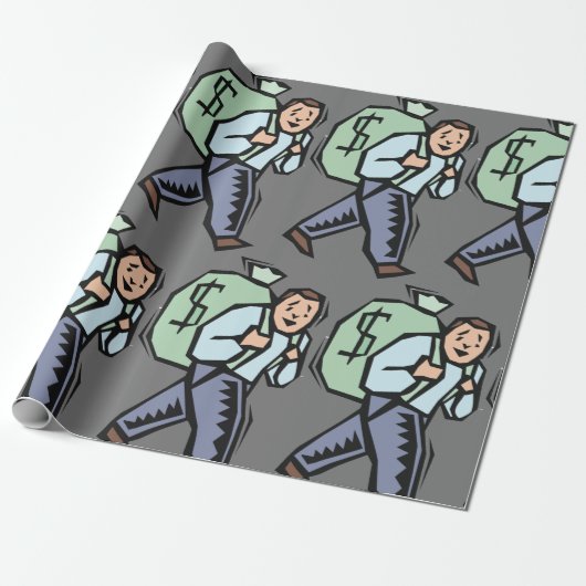 Bewahrung eines Geldbeutels Geschenkpapier (Ungerollt)