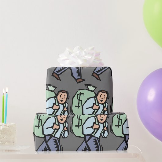 Bewahrung eines Geldbeutels Geschenkpapier