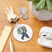 Bewahrung eines Geldbeutels Schlüsselanhänger