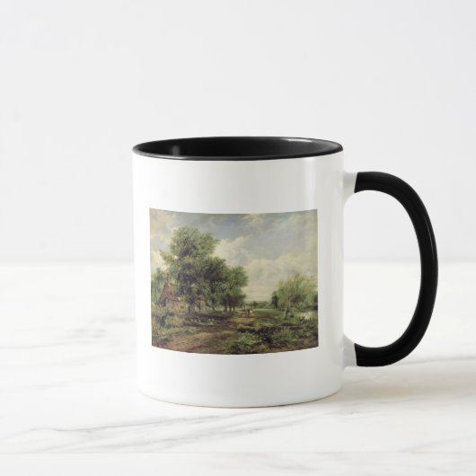 Bewaldete Flusslandschaft Tasse (Rechts)