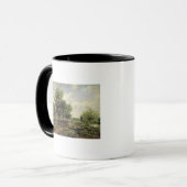Bewaldete Flusslandschaft Tasse (Vorderseite Links)