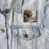 Bewaldete Landschaft Thomas Gainsboroughs | mit Button (Beispiel)