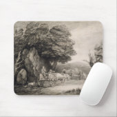Bewaldete Landschaft Thomas Gainsboroughs | mit Mousepad (Mit Mouse)