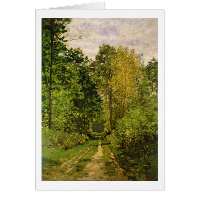 Bewaldeter Weg Claude Monets | (Vorne)