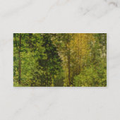Bewaldeter Weg Claude Monets | Visitenkarte (Rückseite)