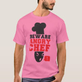 BEWARE ANGRY KOCH! Kochen T-Shirt (Vorderseite)