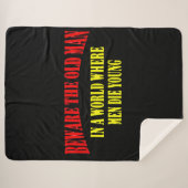 BEWARE DER ALTE MANN SHERPADECKE (Vorderseite (Horizontal))